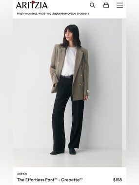 Wilfred Effortless Pant - Crepette